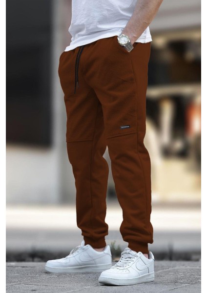 Acı Kahverengi Erkek Paçası Lastikli Polar Eşofman Altı 6555 fiyatları