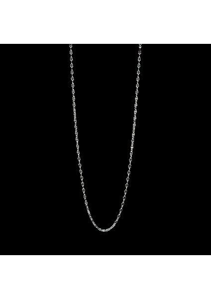 100 Mikron Force Ezme Barlı Gümüş Zincir modelleri