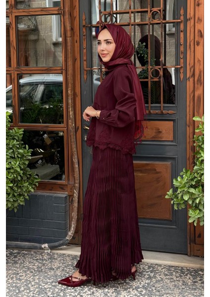 Almarwah Gömlek 101997 Bordo fiyatları