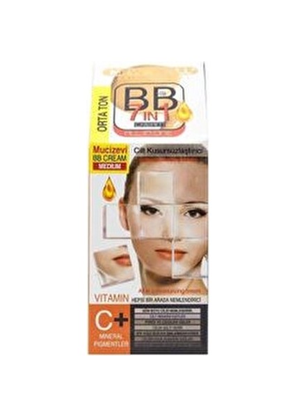 BB Cream Orta Ton Nemlendirici Etkiyle Cilt Rengini Dengeleyen 50 ml modelleri