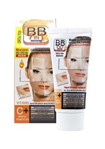 BB Cream Orta Ton Nemlendirici Etkiyle Cilt Rengini Dengeleyen 50 ml fırsatları