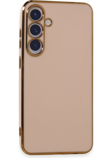 Samsung Galaxy S24 Kılıf Şık ve Parlak Silikon Kapak Ryc/volet