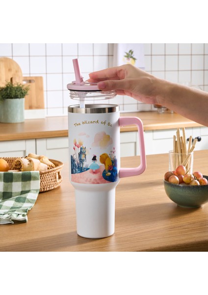 Star Hero Ozi Çelik Sızdırmaz Termos Pembe 1150 ml fırsatları