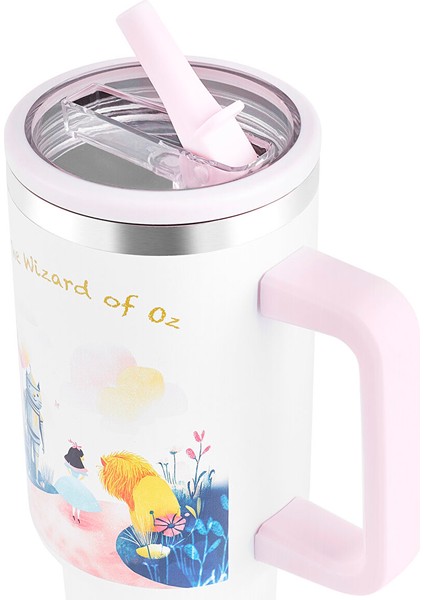 Star Hero Ozi Çelik Sızdırmaz Termos Pembe 1150 ml