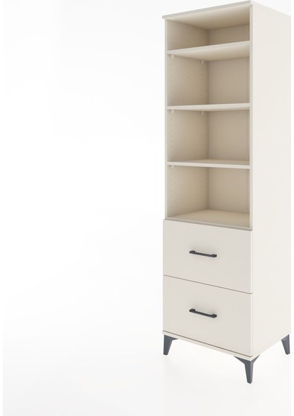 Hyperion Dolap 4 Raflı 2 Çekmeceli 60X44X195 Aytaşı-Aytaşı modelleri