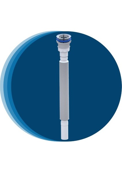 - Lüks Uzun Sifon-Beyaz