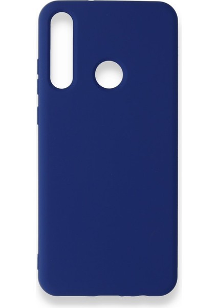 Huawei Y6P Içi Kadife Kaplı Esnek Silikon Kapak Ryc/ Nano Lansman