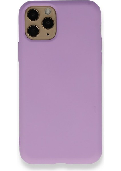 iPhone 11 Pro Içi Kadife Kaplı Esnek Silikon Kapak Ryc/ Nano Lansman