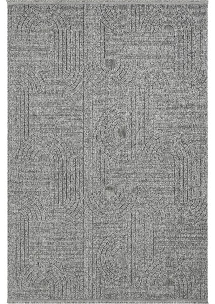 Loopy Antrasit Halı Salon Oturma Odası Çocuk Odası Yatak Odası Halısı 623