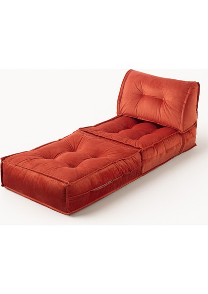Homedius Mocca Tek Kişilik Katlanır Yatak Uzanma Koltuğu - Kiremit modelleri