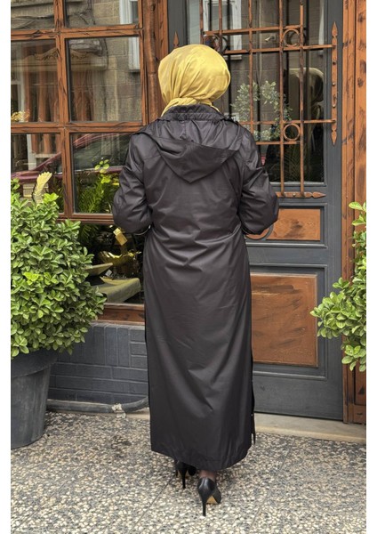 Trençkot T25PF-8014 Siyah fırsatları