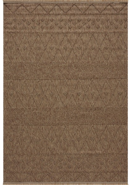 Loopy Kahve Halı Salon Oturma Odası Çocuk Odası Yatak Odası Halısı 620