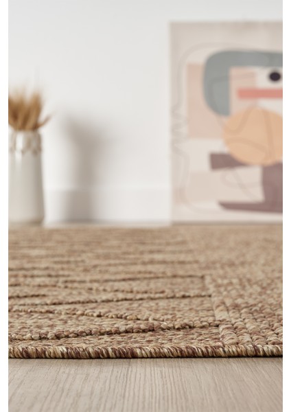 Loopy Kahve Halı Salon Oturma Odası Çocuk Odası Yatak Odası Halısı 620 fırsatları