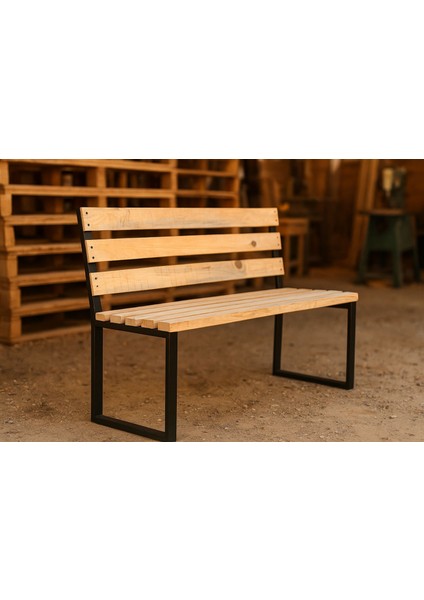 Metal Ayaklı Ahşap Bank fiyatları