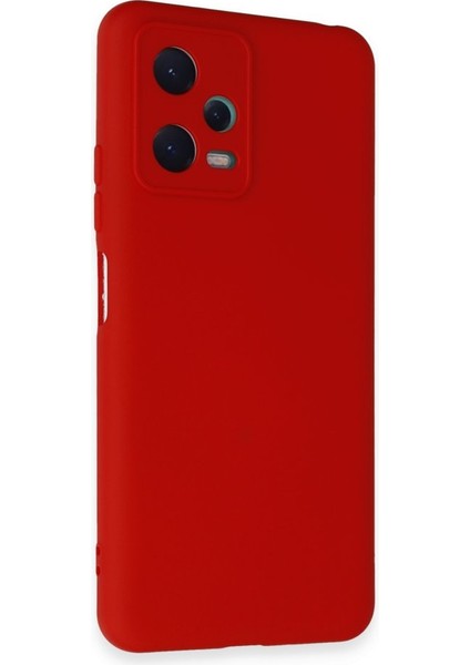 Redmi Note 12 5g Içi Kadife Kaplı Esnek Silikon Kapak Ryc/ Nano Lansman