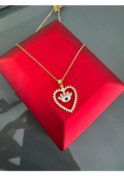 Nazar Boncuklu Çelik Kolye fiyatları