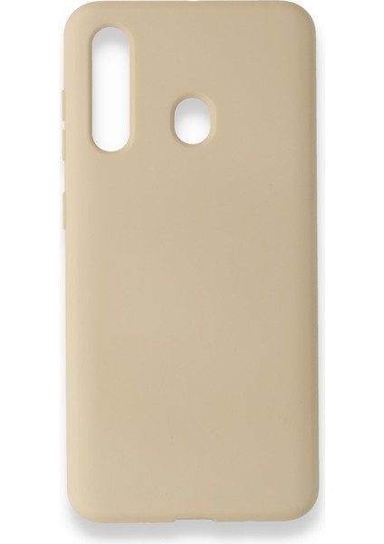 Samsung Galaxy M40 Içi Kadife Kaplı Esnek Silikon Kapak Ryc/ Nano Lansman