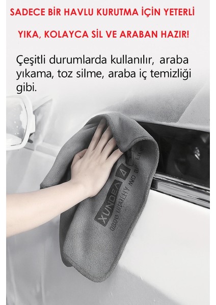 Lüx Mikrofiber Yüksek Emici Araç Yıkama Havlusu 2 Adet indirimleri