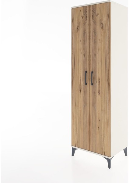 Hyperion Dolap 3 Raflı 2 Kapaklı Tek Askılı 60X44X195 Aytaşı-Çam modelleri