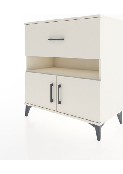 Hyperion Şifonyer Tek Raflı Tek Çekmeceli 2 Kapaklı 88X44X96 Aytaşı-Aytaşı modelleri