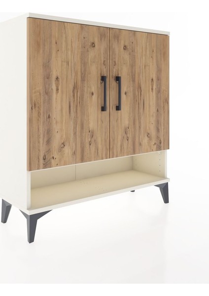 Arges Şifonyer 3 Raflı 2 Kapaklı 88X30X96 Aytaşı-Çam fiyatları