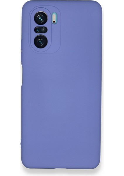Poco F3 Kılıf Içi Kadife Kaplı Nano Silikon Kapak - Lila