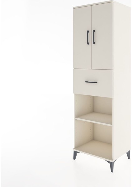 Hyperion Dolap 4 Raflı Tek Çekmeceli 2 Kapaklı 60X44X195 Aytaşı-Aytaşı modelleri