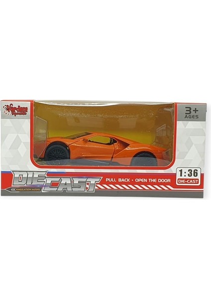 Vardem Çek Bırak Metal Arabalar 13 cm - SR2211- Turuncu indirimleri