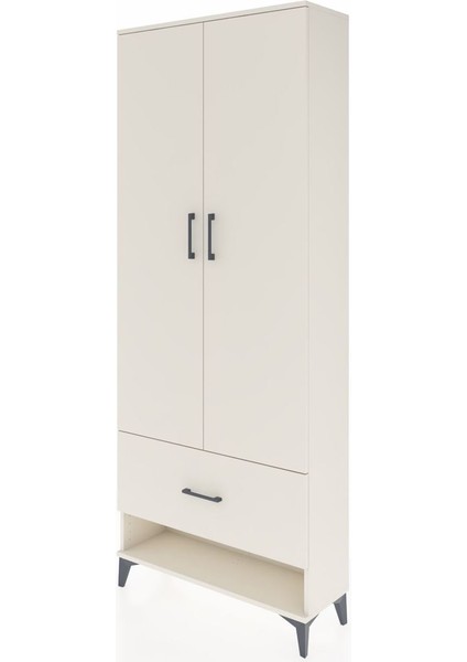 Arges Dolap 4 Raflı Tek Çekmeceli 2 Kapaklı 88X30X221 Aytaşı-Aytaşı modelleri