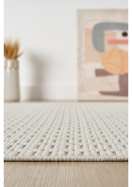 Loopy Krem Halı Salon Oturma Odası Çocuk Odası Yatak Odası Halısı 621 fırsatları