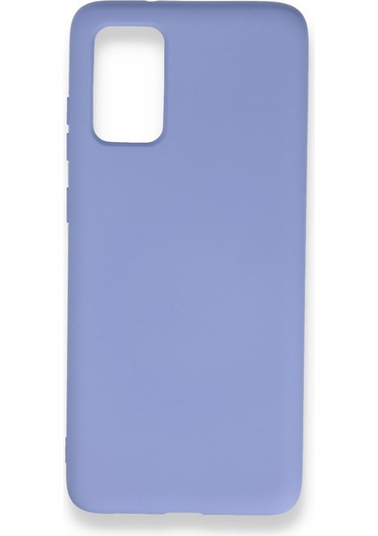 Samsung Galaxy S20 Plus Kılıf Içi Kadife Kaplı Nano Silikon Kapak - Lila