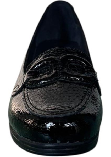 Extrafıt Geniş Kalıp Kadın Küçük Numara Dolgu Topuk Loafer Ayakkabı 4422 fırsatları