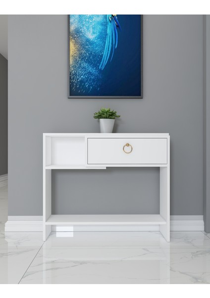 Nova Dresuar | Beyaz - Beyaz