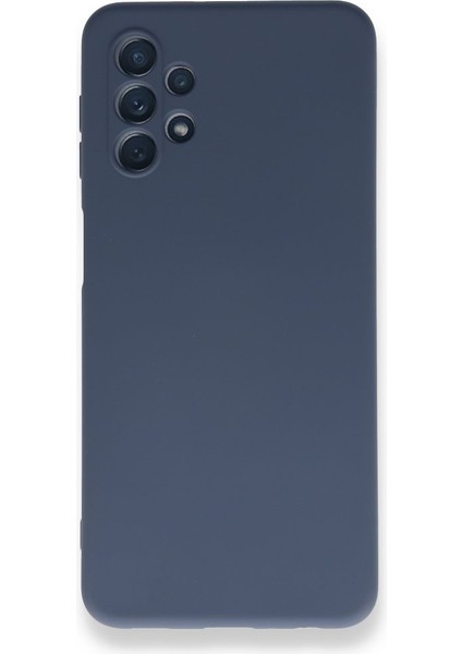 Samsung Galaxy A52 Kılıf Içi Kadife Kaplı Nano Silikon Kapak - Gri