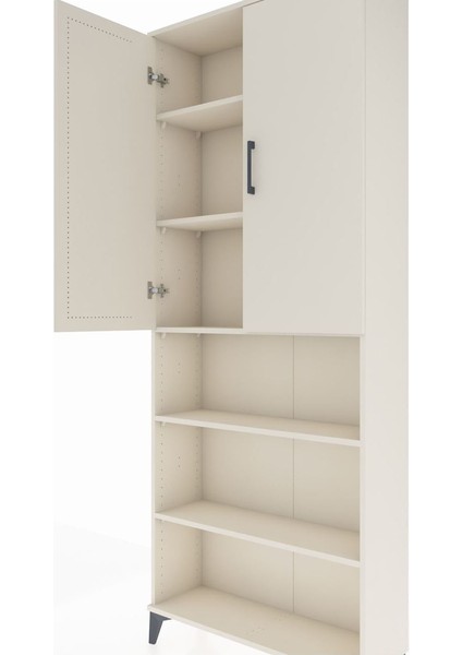 Arges Dolap 5 Raflı 2 Kapaklı 88X30X221 Aytaşı-Aytaşı indirimleri