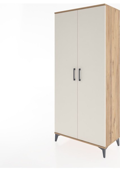 Hyperion Dolap 5 Raflı 2 Kapaklı 88X44X195 Çam-Aytaşı modelleri