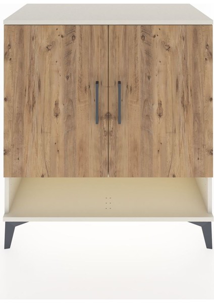 Hyperion Şifonyer Tek Raflı 2 Kapaklı 88X44X96 Aytaşı-Çam