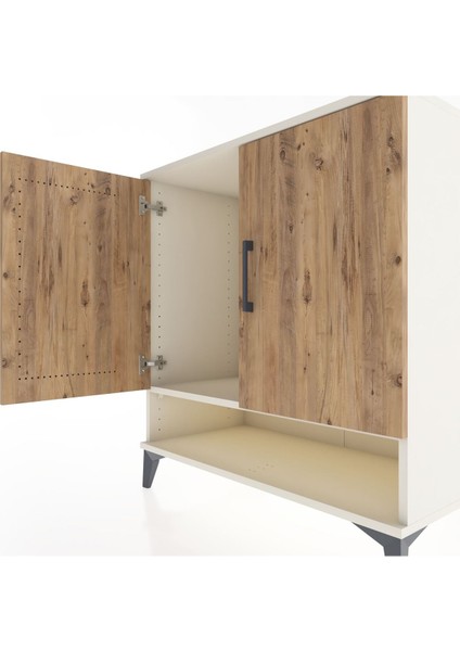 Hyperion Şifonyer Tek Raflı 2 Kapaklı 88X44X96 Aytaşı-Çam indirimleri