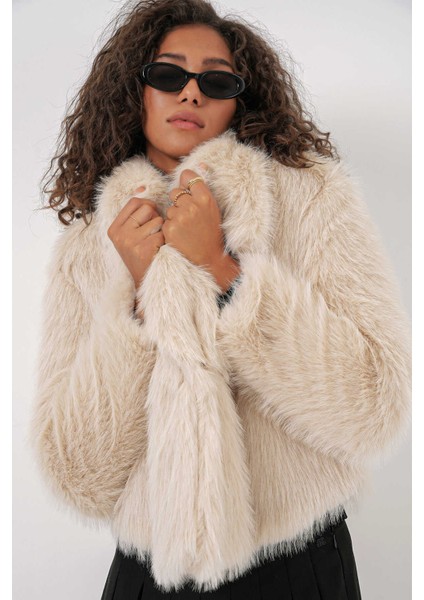 Kadın Kaban 5186 Bej fiyatları