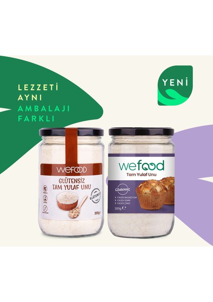 Glutensiz Tam Yulaf Unu 300 gr 8681749104895 fiyatları