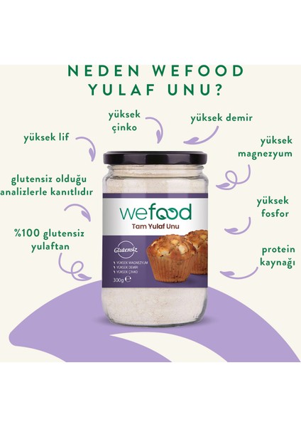 Glutensiz Tam Yulaf Unu 300 gr 8681749104895 modelleri