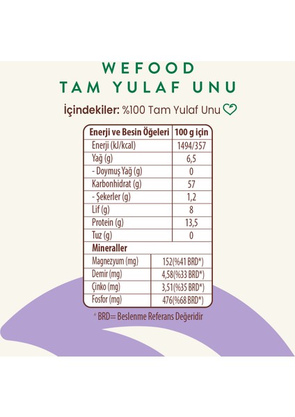 Glutensiz Tam Yulaf Unu 300 gr 8681749104895 fırsatları