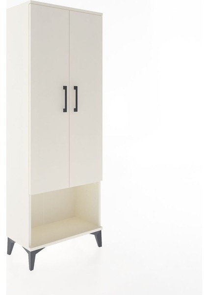 Arges Dolap Tek Raflı 2 Kapaklı Tek Askılı 60X30X163 Aytaşı-Aytaşı fiyatları