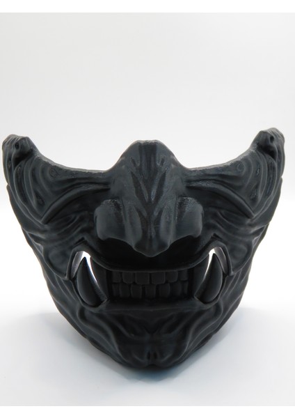 3D Oni Maskesi – Siyah Versiyon | Japon Mitolojisi Temalı Dekoratif Koleksiyon Ürünü fırsatları