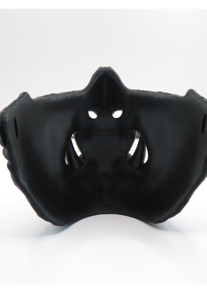 3D Oni Maskesi – Siyah Versiyon | Japon Mitolojisi Temalı Dekoratif Koleksiyon Ürünü