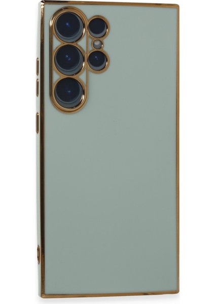 Samsung Galaxy S24 Ultra Kılıf Şık ve Parlak Silikon Kapak Ryc/volet