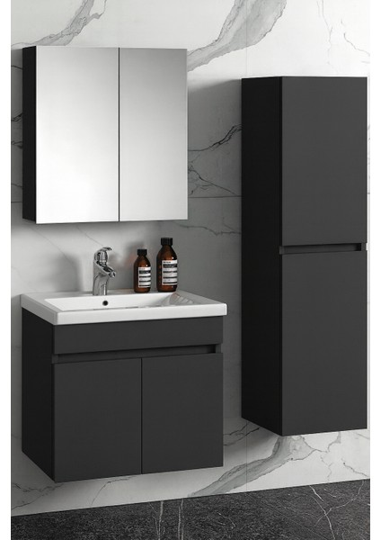 Viena Banyo Dolabı ve Ayna Üst Modül Takım