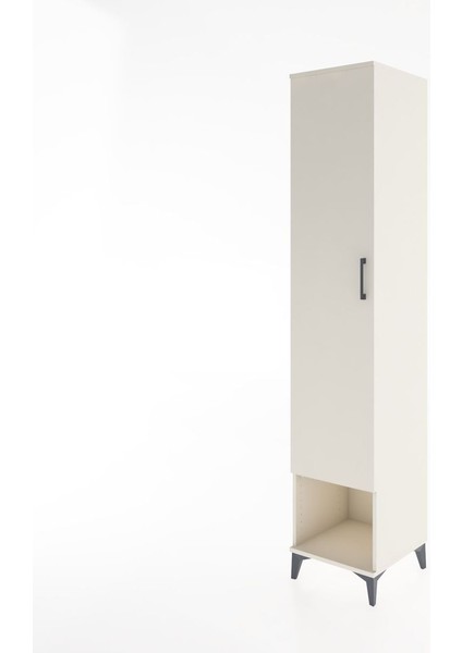 Hyperion Dolap 3 Raflı Tek Kapaklı Tek Askılı 44X44X221 Aytaşı-Aytaşı modelleri