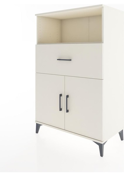 Hyperion Dolap 2 Raflı Tek Çekmeceli 2 Kapaklı 88X44X134 Aytaşı-Aytaşı modelleri