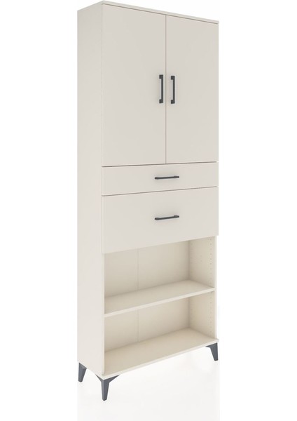 Arges Dolap 4 Raflı 2 Çekmeceli 2 Kapaklı 88X30X221 Aytaşı-Aytaşı fiyatları